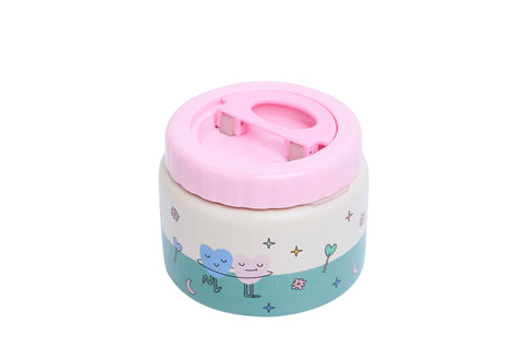 Barattolo termico per alimenti per bambini Dancing Hearts 350ml