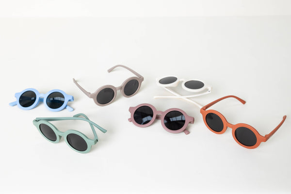 Occhiali da sole flessibili (3-9 anni): Cachi