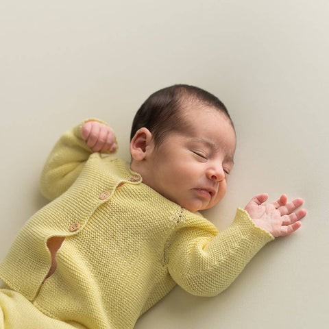 Pacco Neonato collegamenti giallo tenue: 3-6 mesi