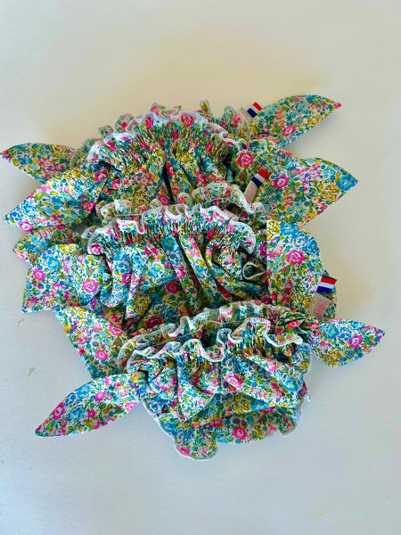 Costume da bagno Liberty rosa Emma e Georgina: Taglia 1 = 3 mesi/ 3 anni