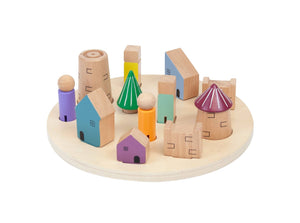 PUZZLE 3D VILLAGE/PUZZLE LACE CITTÀ MEDIEVALE 3D