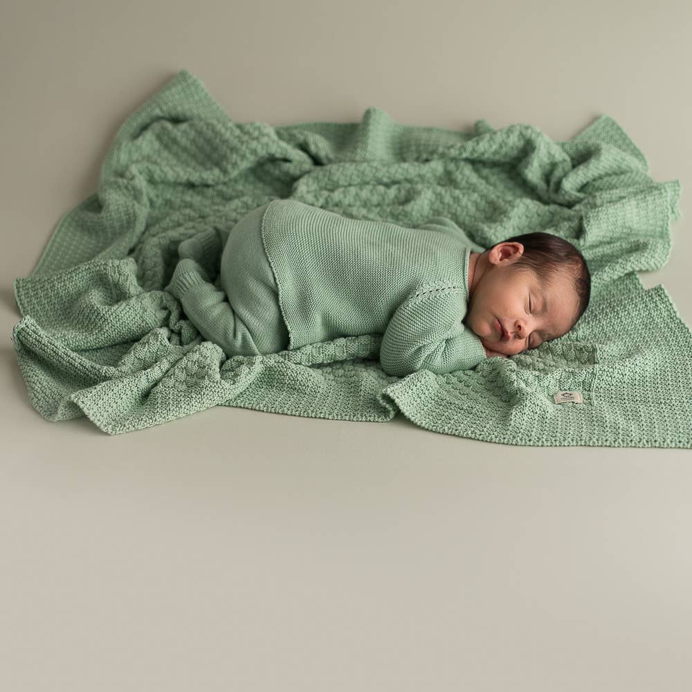 Collegamenti pacco neonato verde tenue: 3-6 mesi