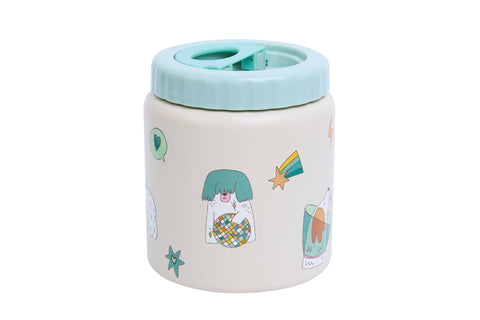 Barattolo termico per alimenti per bambini Funky Dogs 500ml