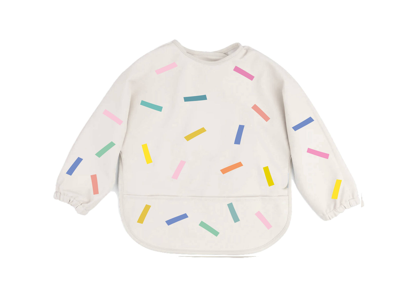 Bavaglino a manica lunga per neonati Confetti