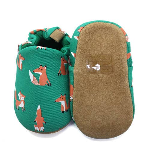 Pantofole in cotone per bambini - Fox: 18-24 mesi