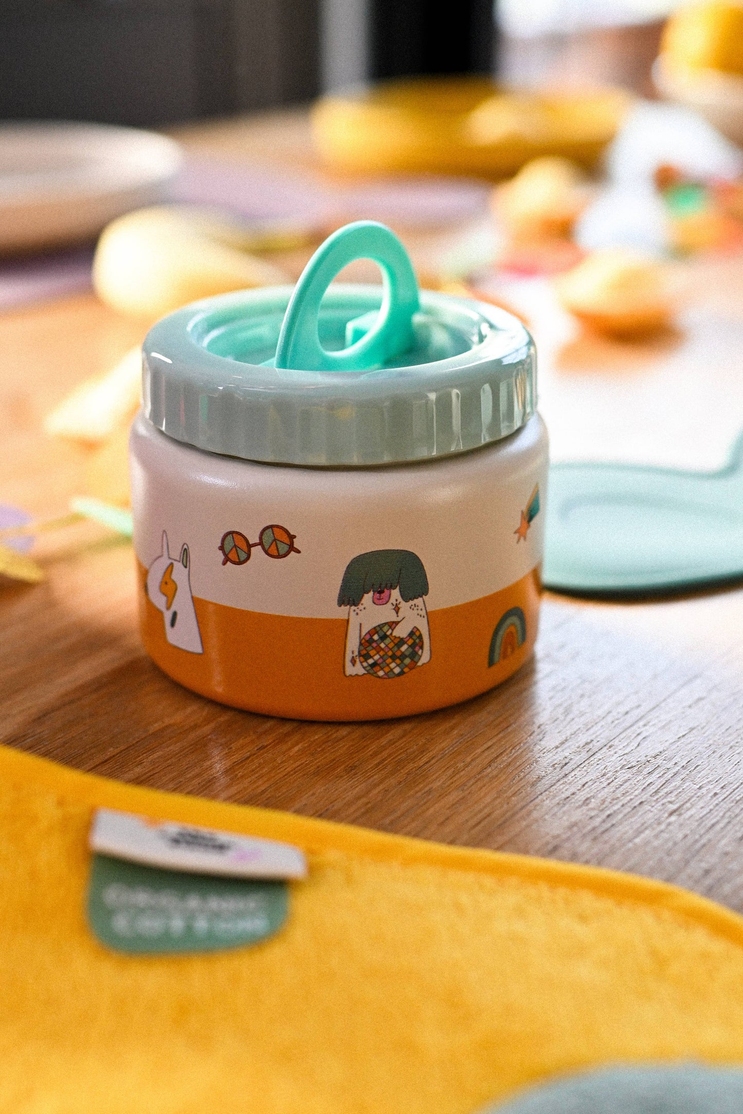 Barattolo Termico per Bambini Funky Dogs 350ml