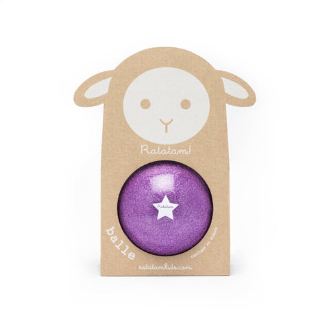 Palloncino a forma di pecora 10 cm - Viola