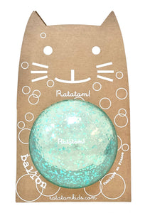 Palloncino glitterato collezione Bubble 15 cm: Ammaccatura