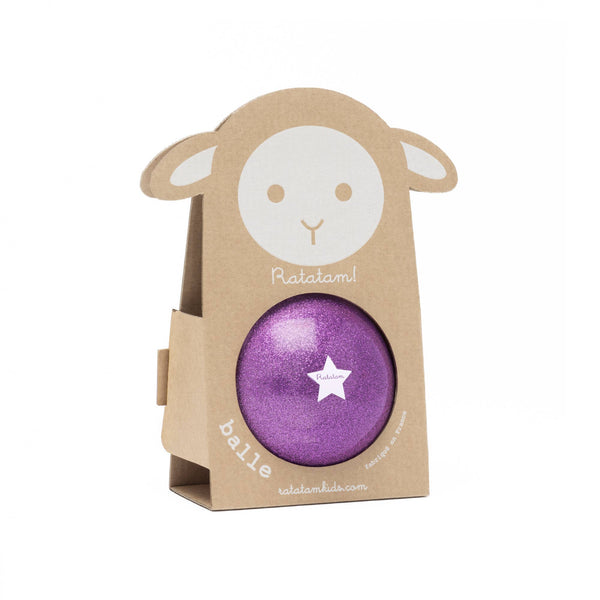 Palloncino a forma di pecora 10 cm - Viola