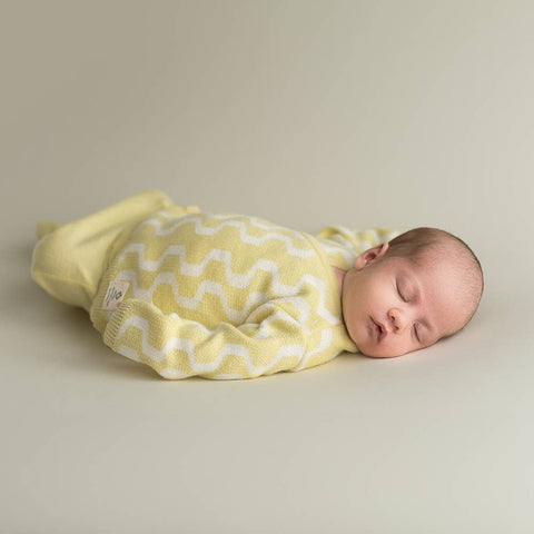 Pacco Neonato zigzag giallo tenue: 0 -1 mese (56 cm)