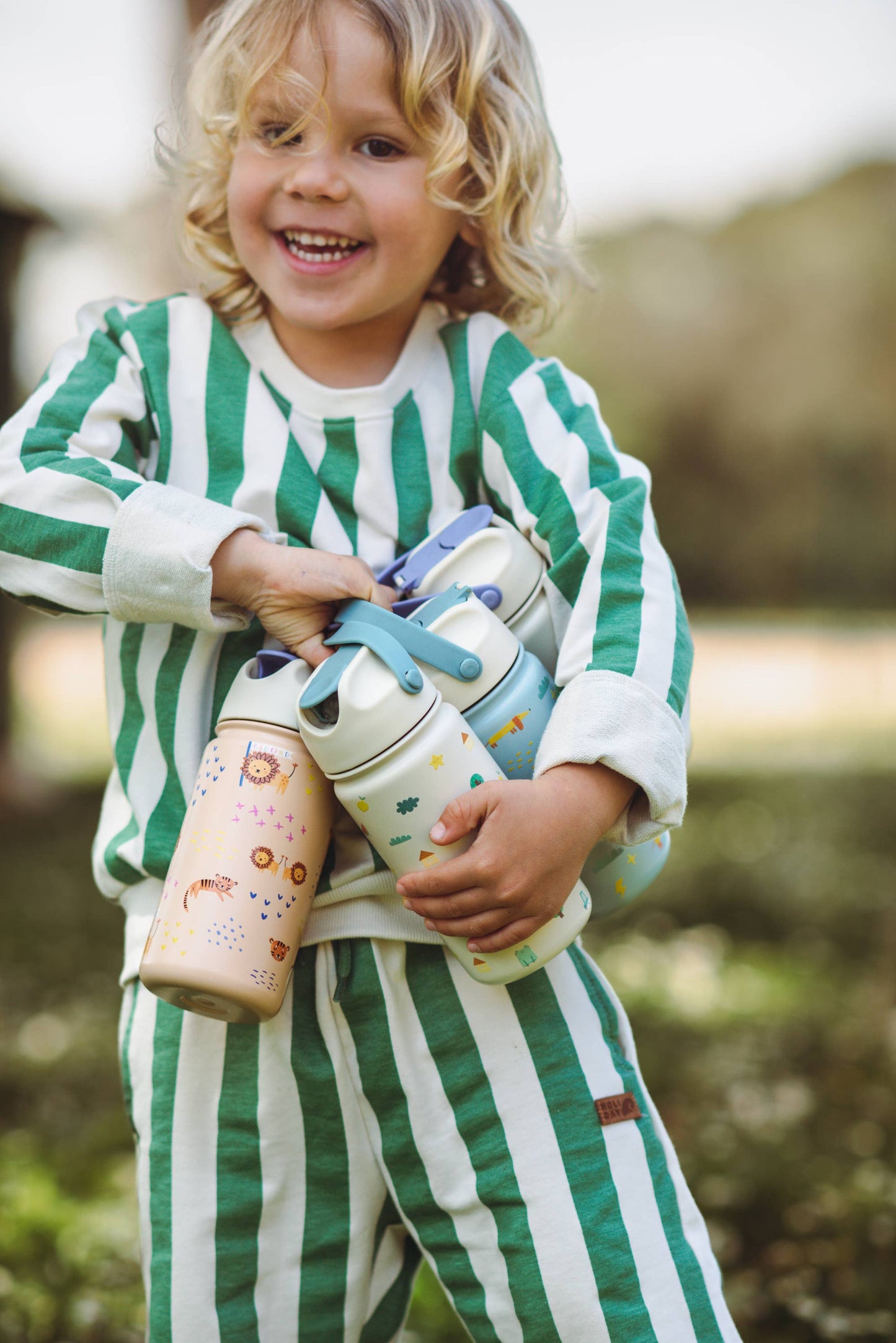 Bottiglia isolata in acciaio inossidabile per bambini: Fruttato