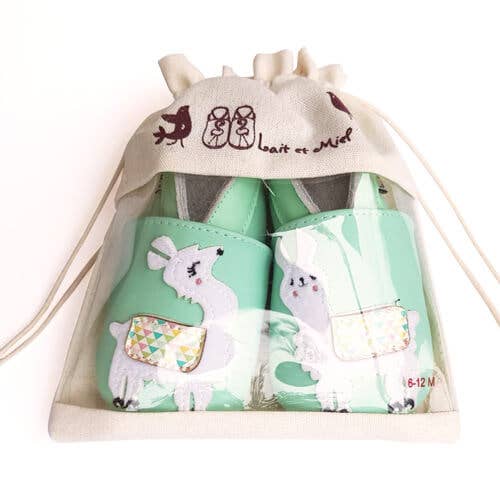 Pantofole bambino in pelle - Llama V2: 12-18 mesi