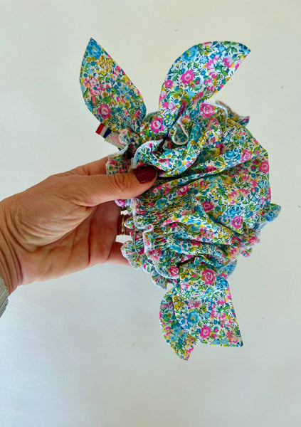 Costume da bagno Liberty rosa Emma e Georgina: Taglia 1 = 3 mesi/ 3 anni