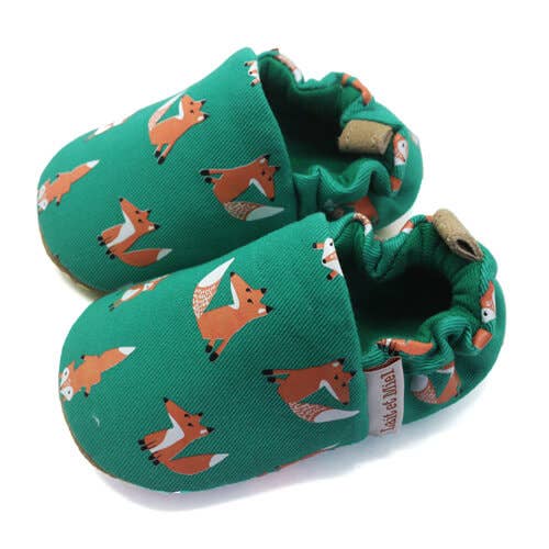 Pantofole in cotone per bambini - Fox: 18-24 mesi